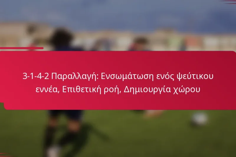 3-1-4-2 Παραλλαγή: Ενσωμάτωση ενός ψεύτικου εννέα, Επιθετική ροή, Δημιουργία χώρου