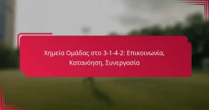 Read more about the article Χημεία Ομάδας στο 3-1-4-2: Επικοινωνία, Κατανόηση, Συνεργασία