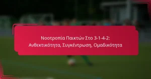 Read more about the article Νοοτροπία Παικτών Στο 3-1-4-2: Ανθεκτικότητα, Συγκέντρωση, Ομαδικότητα